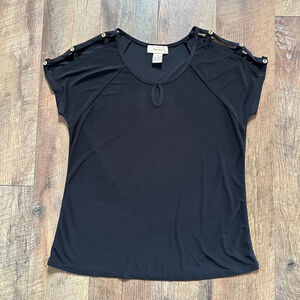 Women's Diana Belle Top Size M Black